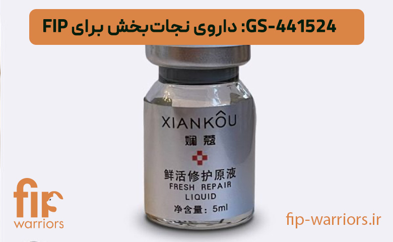 GS-441524--داروی-نجات‌بخش-برای-FIP